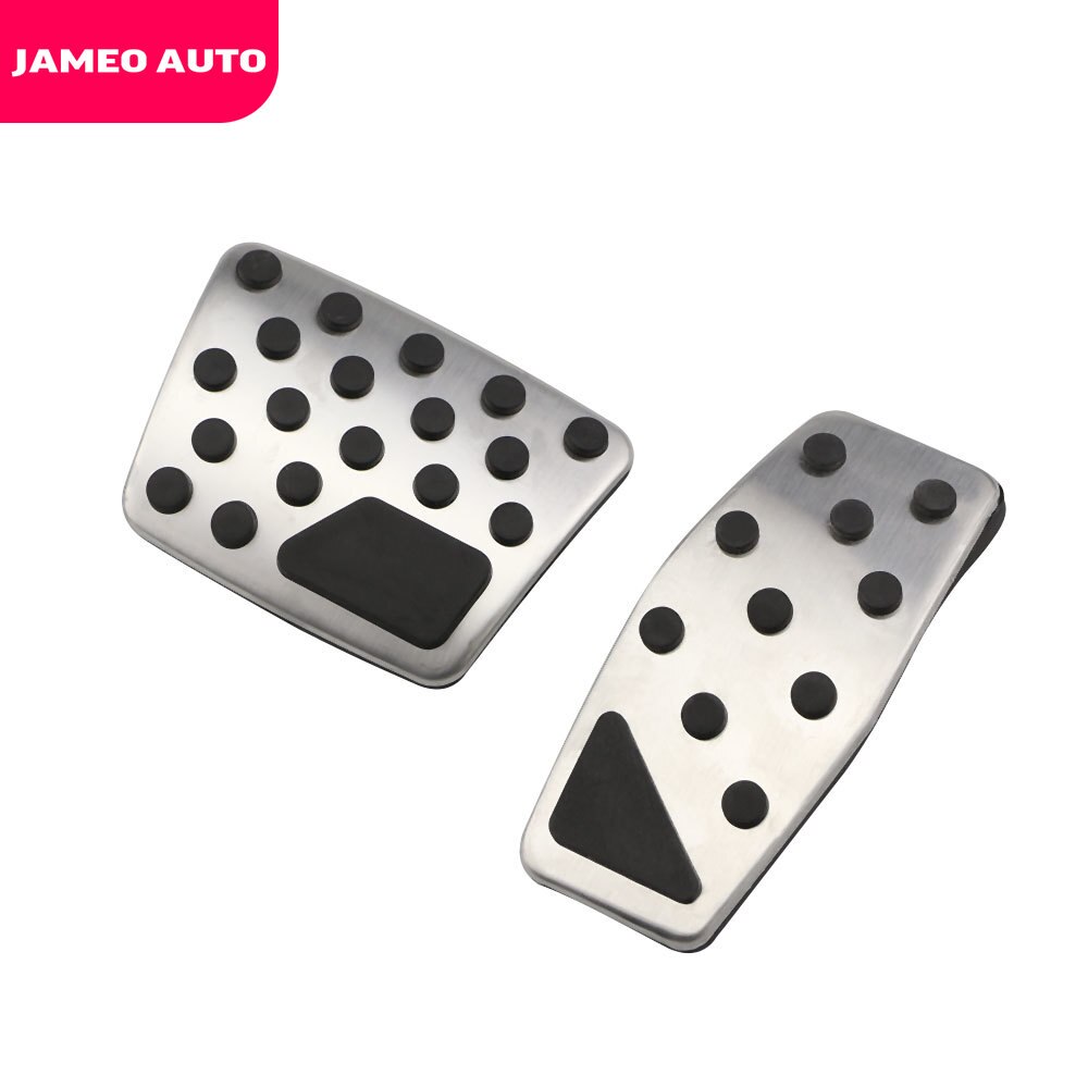 Jameo Auto Car Pedals Fit for Fiat 500 X 500X - Auto Gas Pedal Brake Pedal Cover Rest Pedale Accessories