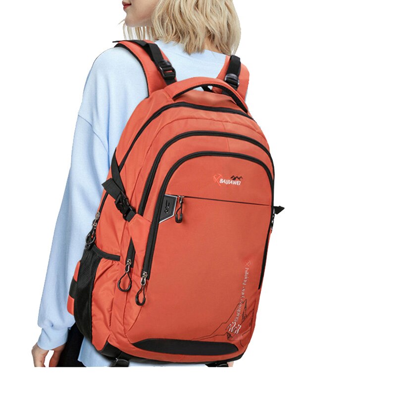 60l náilon ao ar livre mochila de viagem escalada esportes acampamento caminhadas mochila mochila escolar pacote para o sexo masculino feminino