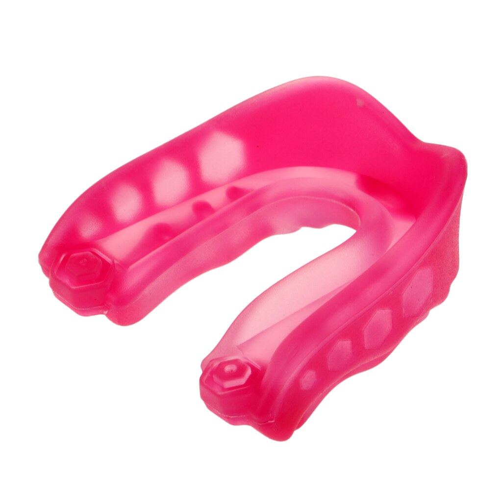 Protettore dei denti di calcio di pugilato dello scudo della gomma della protezione della bocca della gioventù adulta: Rose Red