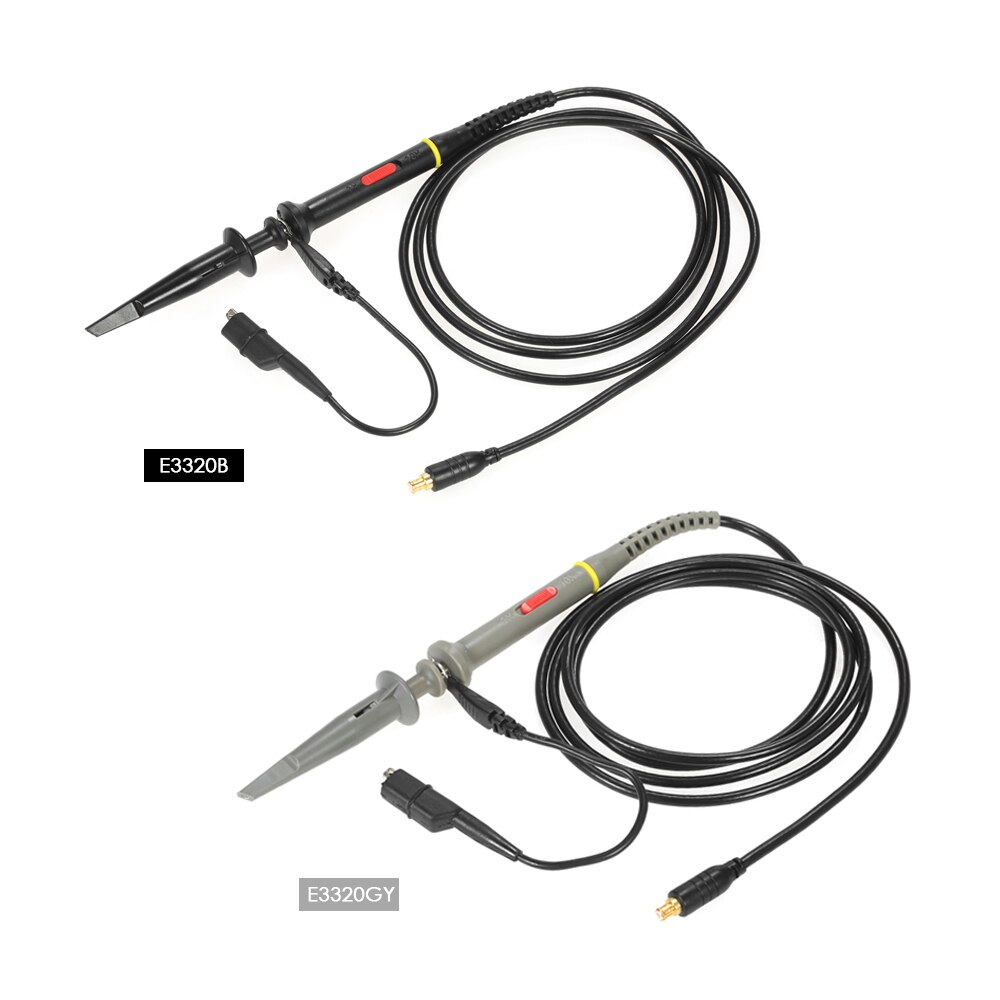 1X 10X 60MHz MCX Oscilloscope Probe Alligator Clip Test Probe for DSO Nano Quard Portable Digital osciloscopio