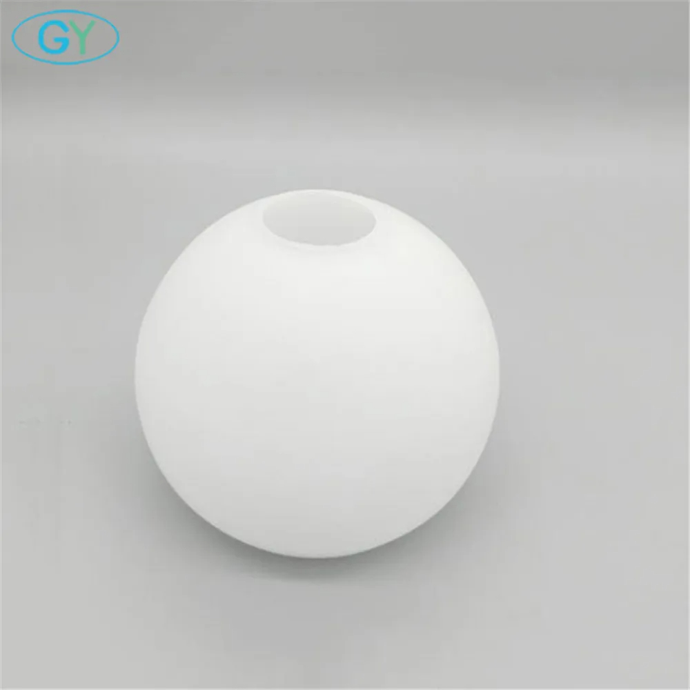 Weißer Glas lampen schirm, milchige Globus lampen schirme passende Lampe, d10cm d12cm d15cm d20cm d25cm runde Licht abdeckung, panta lla lampara