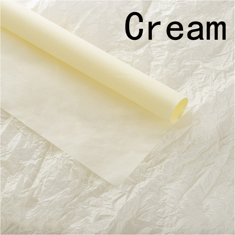 10 pçs 50*66cm papel de tecido buquê de flores papel de embrulho para florista festa de aniversário de casamento presente embalagem decoração diy artesanato papel