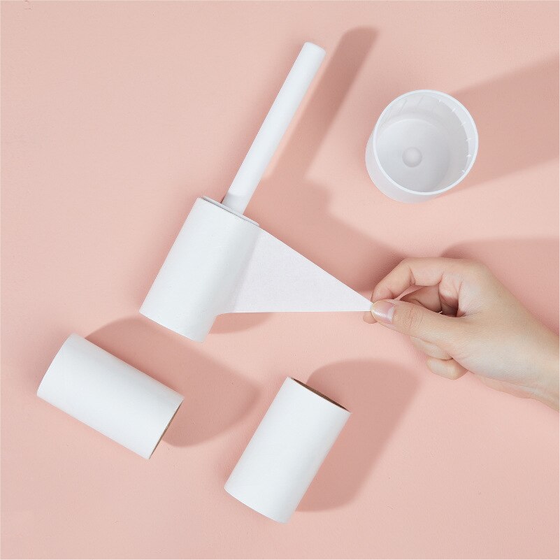 Remover Tearable-Roll Paper Sticky Sweater of Lint Roller Household Useful Product Japanese-style with Lid Lent