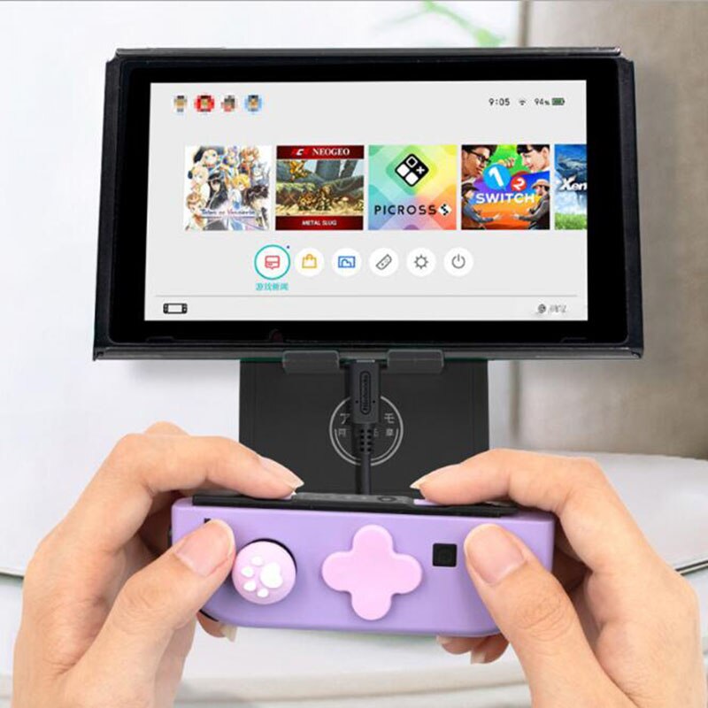 D-pad mover direção chave cruz abxy x botão adesivo joystick polegar aderência capa para nintendo switch joy-con caso de pele