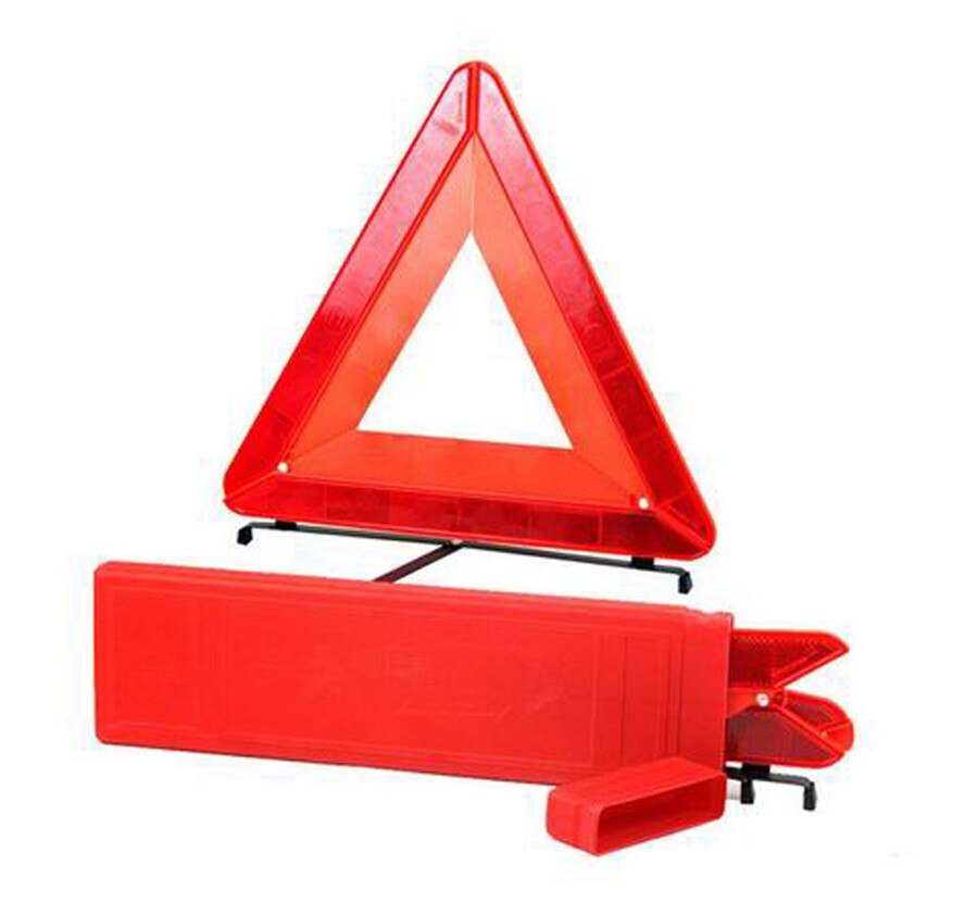 Car warning triangle, Emergency reflective triangles, Road parking safety warning triangle board, Sign emergency stop