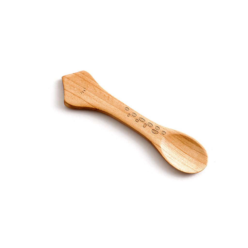 1PC Cute Cartoon Children Wooden Spoon Coffee Tea Soup Stirring Spoons Dessert Honey Cutlery Japanese Style Kitchen Tools