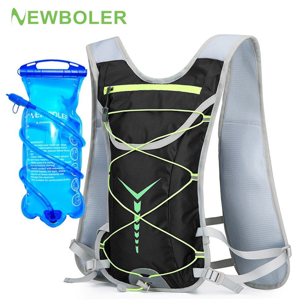 5L Trail running-ultra-light Backpack, Running Hydration Vest, Marathon, Hydration Backpack,Bicycle 2L Water Bag