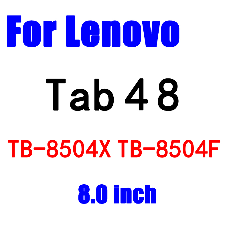 Szkło hartowane dla Lenovo patka 4 10 8 plus TB-X304L TB-X304F TB-X704L patka 3 3zawodowiec joga zakładka X90 X90F ochrona ekranu tabletu film: Tab 4 8 8.0 cal