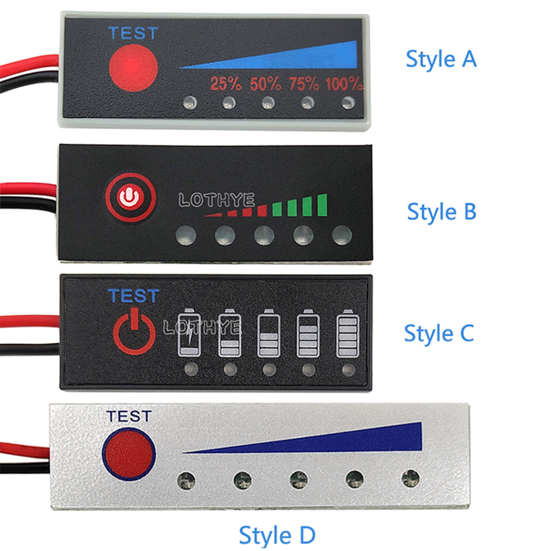 1S-7S 3.7-25.2V Intelligent Battery Display Lithium Battery Level Indicator 18650 Lipo Li-ion Capacity Board Charging Tester
