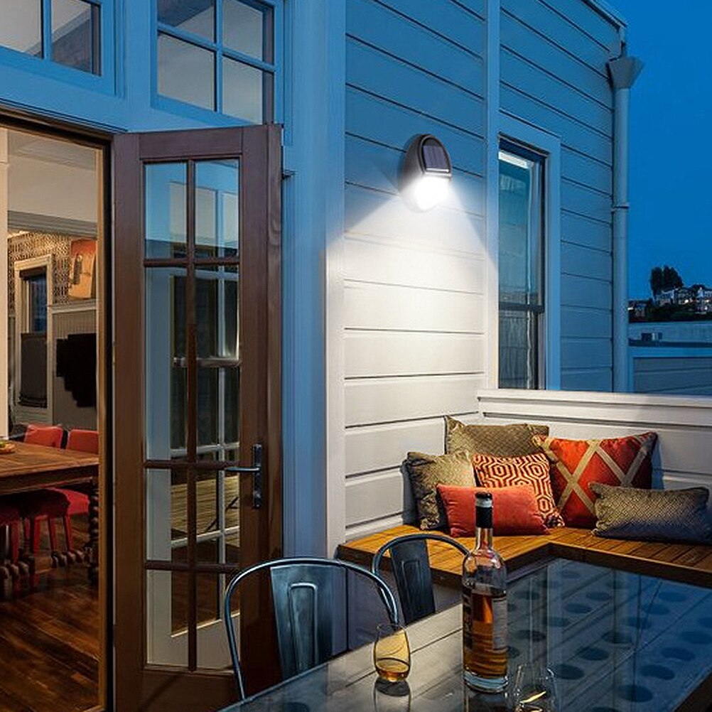 Solar Sensor Light Outdoor Garden Wall Light Decoration Energy Saving Lamp