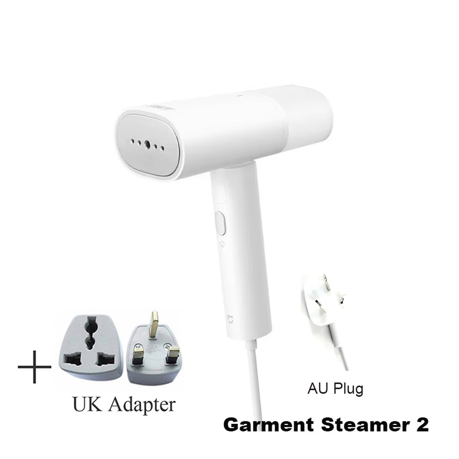 XIAOMI MIJIA Handheld Garment Steamer 2 iron Home Electric Steam Cleaner Portable Foldable Mite Removal Flat Ironing Machine: Dark Khaki