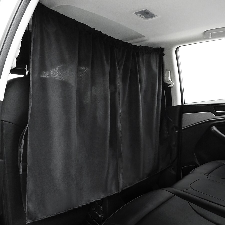 Car Isolation Curtain Sealed Taxi Cab Partition Protection And Commercial vehicle air-conditioning sunshade and privacy curtain: Default Title
