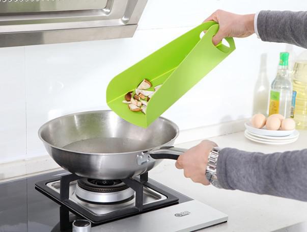 Faltbare Kunststoff Hackklotz Küche Schneidebrett rutschfeste Tragbare Camping draussen Obst Fleisch Gemüse matt