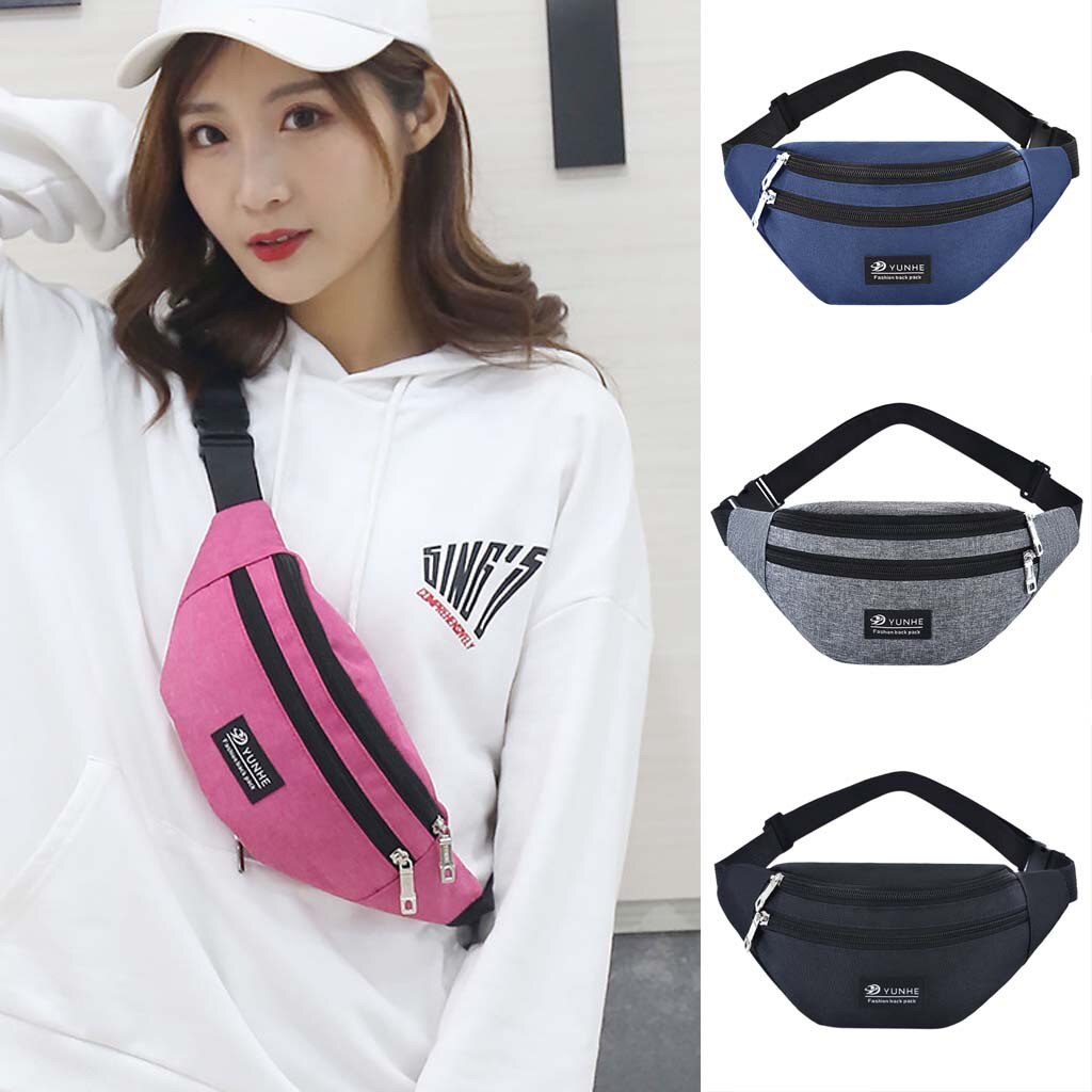 Women's Belt Bag Hip Bag fanny pack man Casual Casual Pocket Outdoor Sports Waist breast pocket sac banane#25