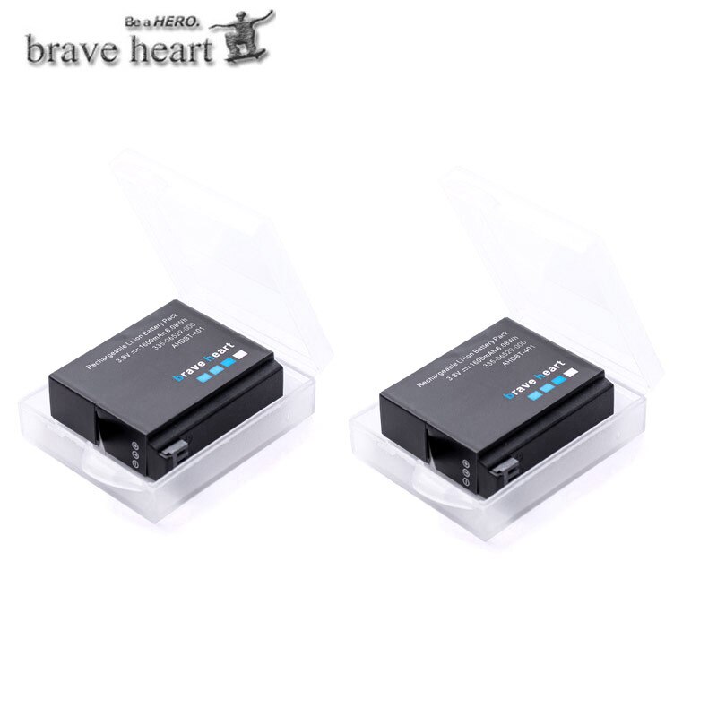 gopro 4 Digital Batteries Hero 4 Gopro Go Pro Hero4 Battery +3lots Charger + battery case For Gopro Hero 4 hero4 black camera
