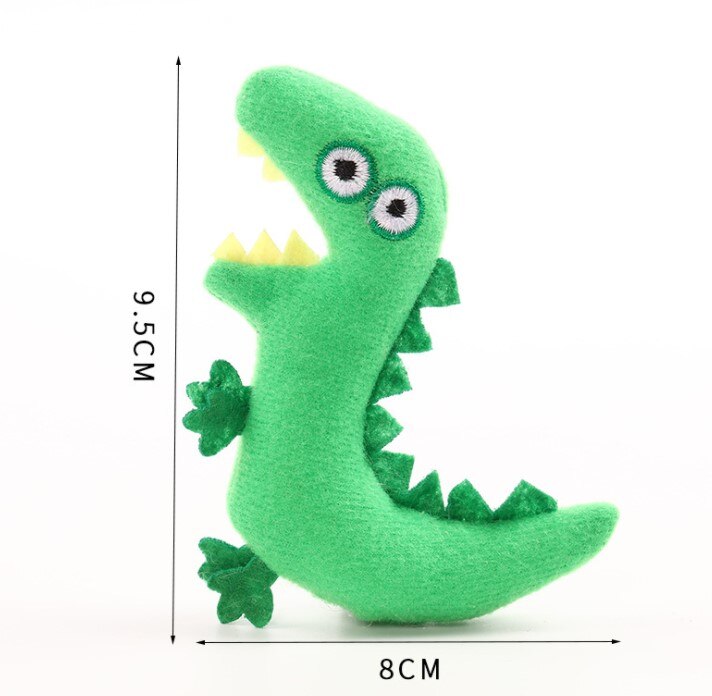 Katteleker mini kattemynte myke leker assortert design kjøp 3 eller 10 elementer til å få 30% eller 40%  rabatt på det totale kjøkjæledyr: Grønt monster