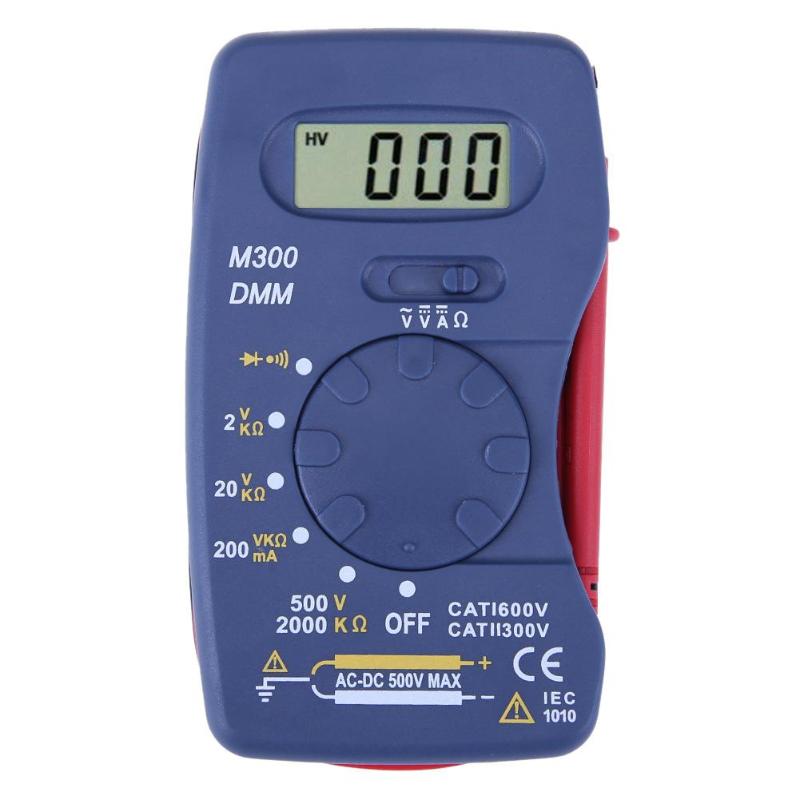 Digitale Multimeter M300 ultradunne Mini Pocket Geïntegreerde Multimeter