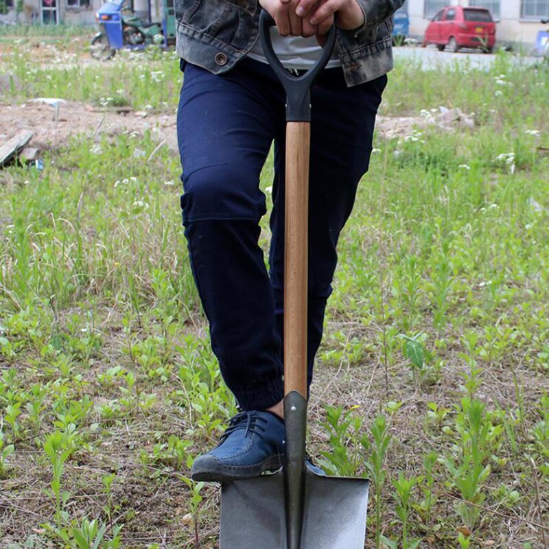 Plastic Grip Snow Shovel Handle Replacement T / D Shaped, Shovel Grip Handle, 33mm/ 34mm Inner Diameter for Digging Raking Tools