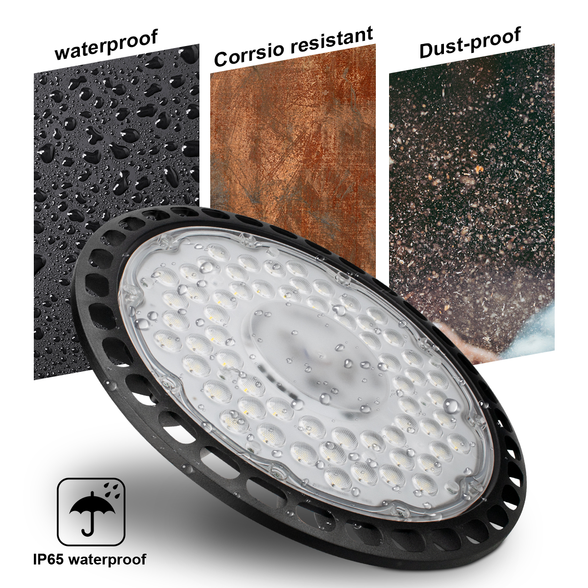 200w 6500k -led-hallenstrahler,  ac 220v ip65 wasserdichte leuchten für gewerbe, industrie, markt, lagerhalle, garage, werkstatt, garagenbeleuchtung