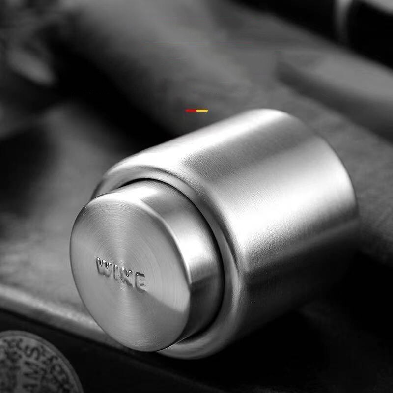 Neue Xiaomi edelstahl wein stopfen vakuum flasche Stopper abdichtung silikon Abdichtung hoch-Ende-wein champagner Stopper schäumen