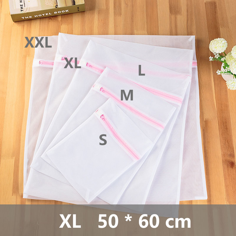 Verdikte Fijn en Grof Mesh Waszak voor Wasmachines Wassen Tas: fine-XL