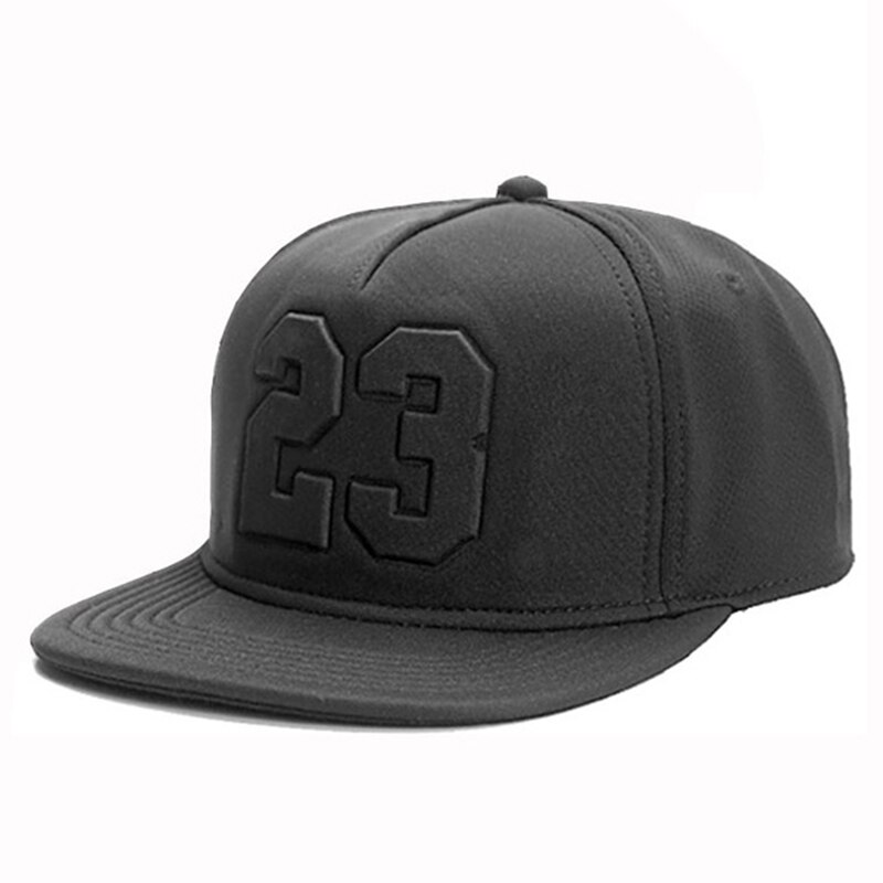 Legend Cap Zwart 23 Zomer Ademend Sneldrogend Snapback Hoed Volwassen Sport Hip Hop Outdoor Zon Baseball Cap