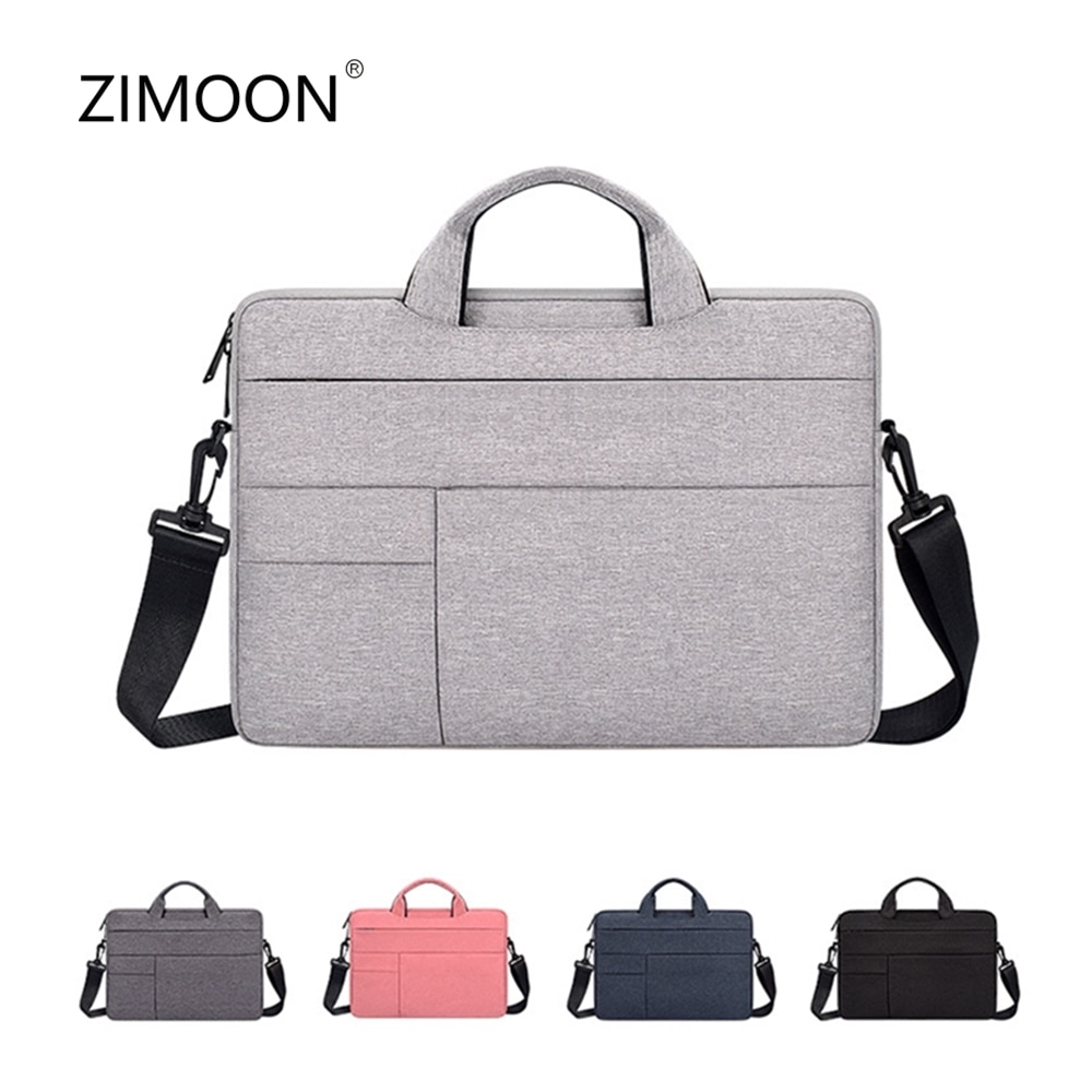 Waterproof Laptop Shoulder Messenger Bag Notebook Case Cover Computer Briefcase for 13 14 15 inch MacBook Pro Air Retina HP