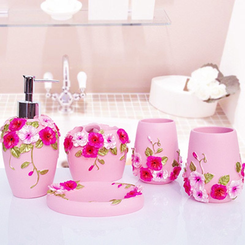 Home Decoration Wedding Couples Bathroom Accessori... – Grandado