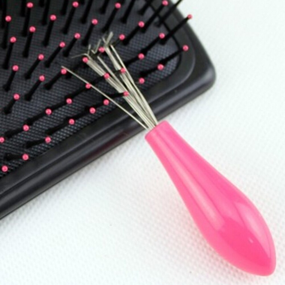 Duurzaam Mini Kam Hair Brush Cleaner Embeded Tool Salon Thuis Essentieel Kleur Willekeurig