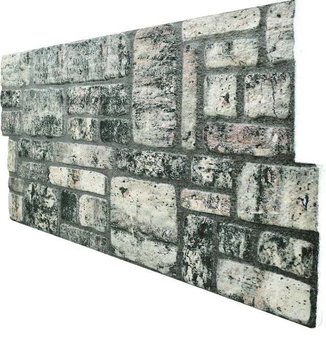 Multi Color Stone Pattern 3D Dimensional Styrofoam Wall Panel 405661202