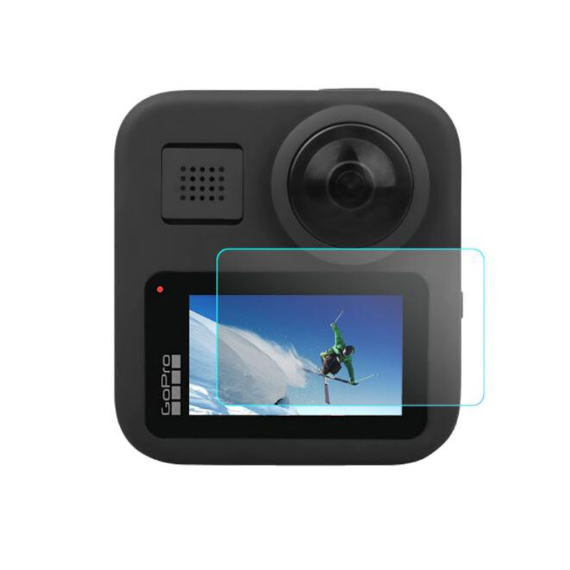 Gehard Glas Lcd Screen Protector Cover Case Voor Gopro Max Zwart Go Pro Action Sport Camera Beschermende Film Accessoire