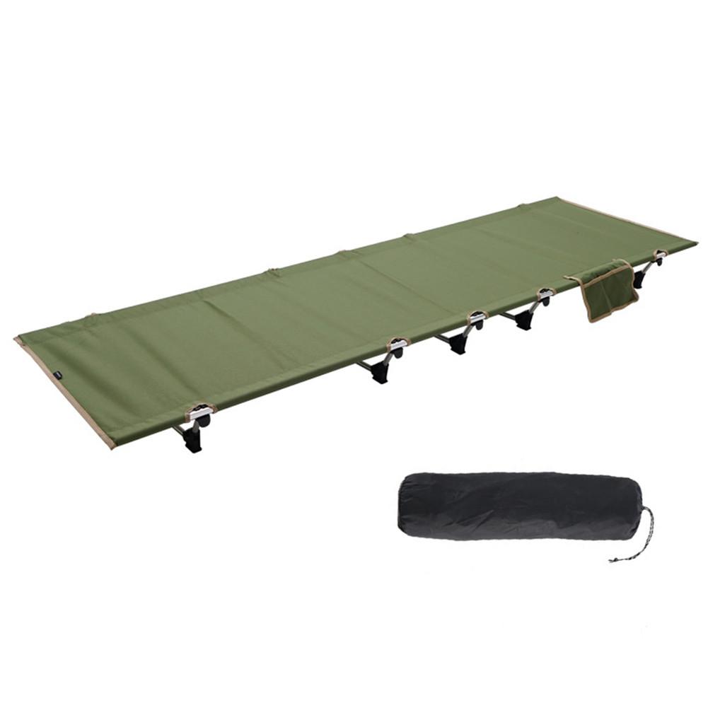 Lichtgewicht Camping Bed Outdoor Draagbare Opvouwbare Bed Veld Bed Kan Weerstaan 330lb Camping Bed Wandelen Lucht Mat
