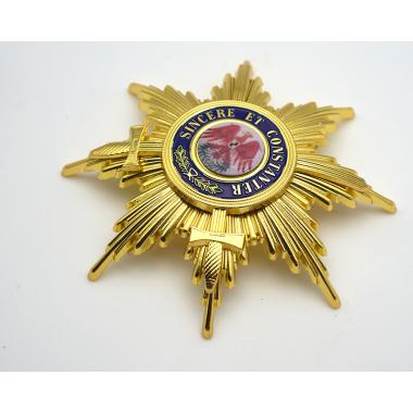 EMD Gran Cruz de la Orden del Águila Roja con espada estrella del pecho @
