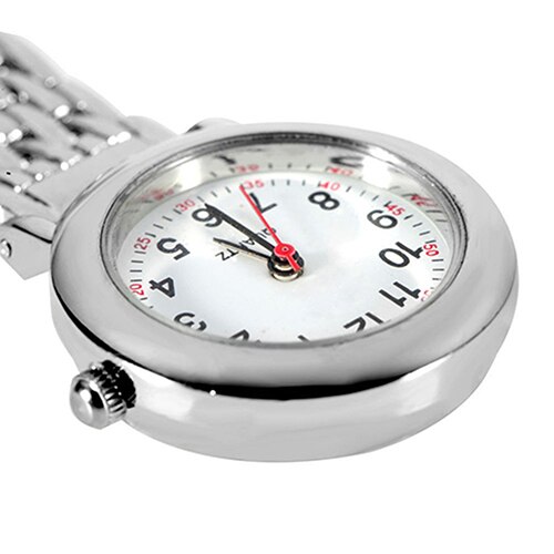 Ladies' Stainless Steel Nurse Fob Watch 4363 - Watches From Hillier