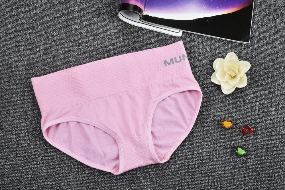 Lomonling Thong Panties Panties Women 5 Colors Japan Munafie Memory Fiber Abdomen Hip Sculpture In The Waist Triangle Underwear