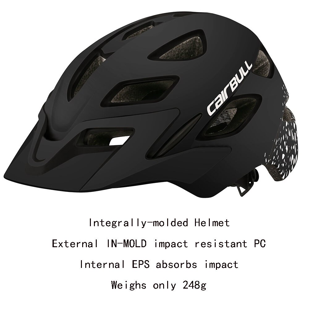 CAIRBULL JOYTRACK Kids Cycling Helmet With Tail Light, Child Skating Safety MTB Helmet Balance Bike Protective Helmet 6 Colors