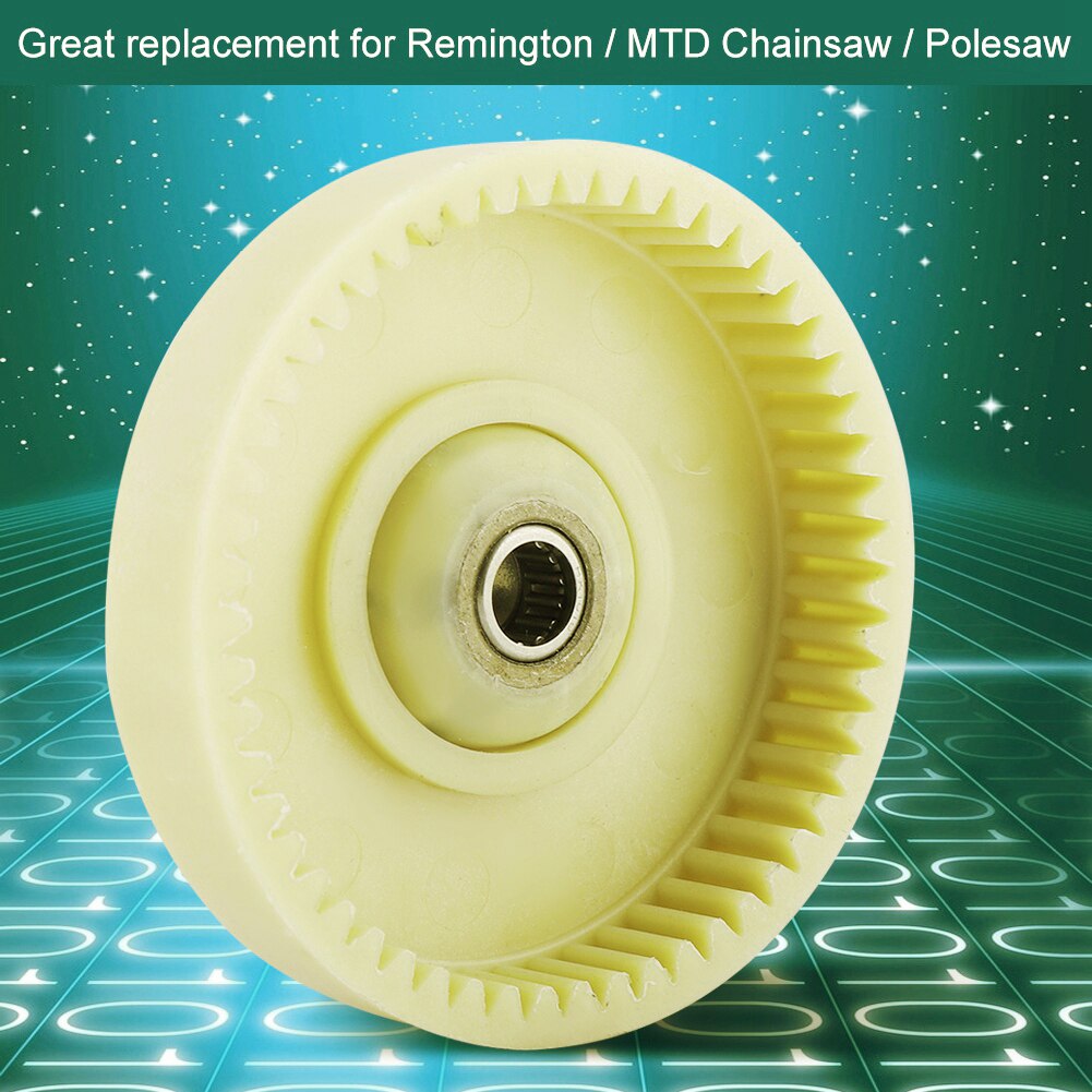 Wit ABS Plastic Elektrische Kettingzaag Drive Sproket Innerlijke Versnelling Voor 107713-01 En 717-04749 Product Stevig En duurzaam Gereedschap