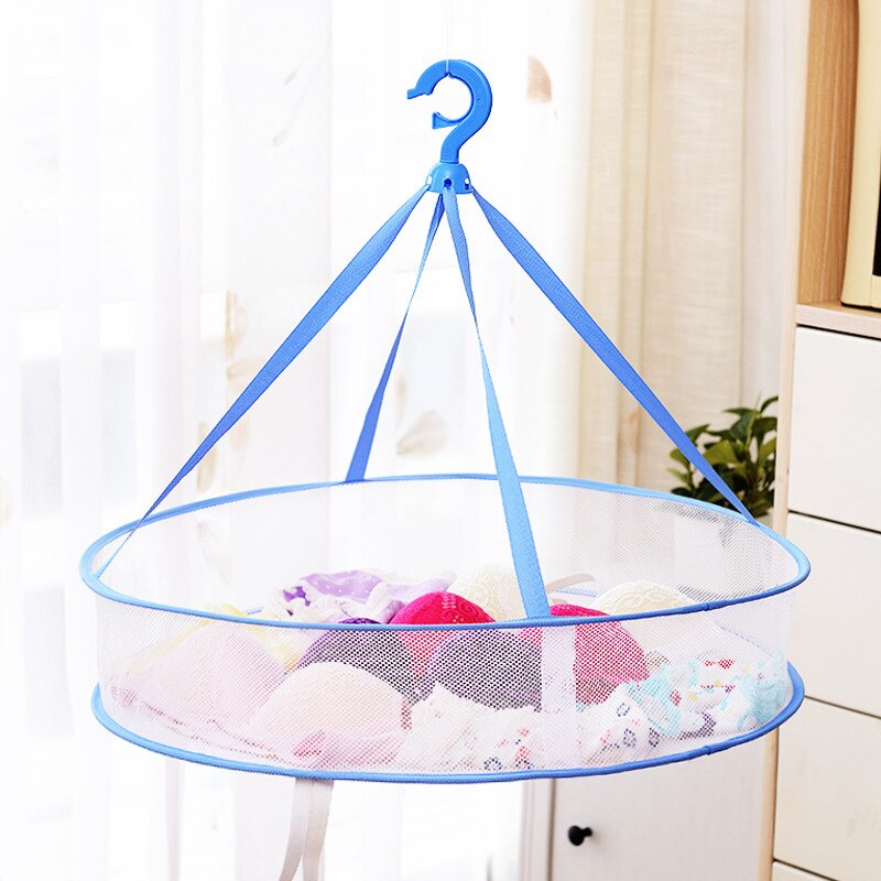 Drying Rack Mesh Windbreak Clothes Drying Basket Apron Clothes Drying Net Sweater Flat Net Clothes Drying Rack Folding Drying Ra