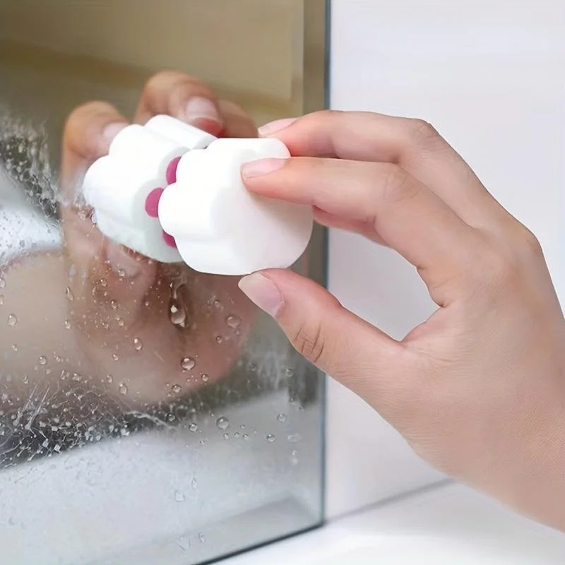 Spiegel Spons Huishoudelijke Reinigingssponzen Cartoon Kat Poot Vorm Spons Badkamer Keuken Accessoires