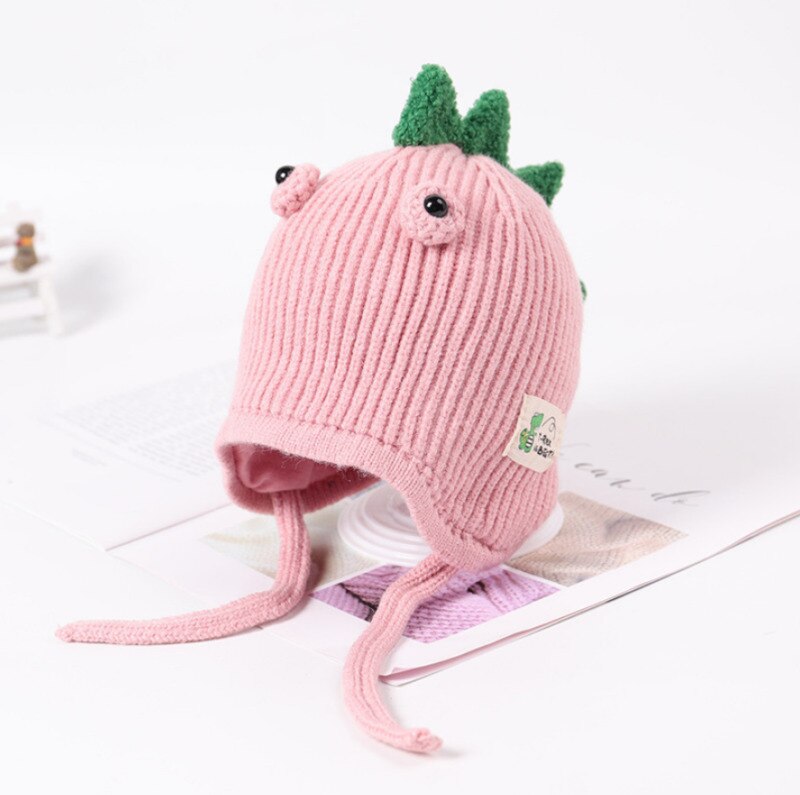 Lovely Winter Baby Toddler Kids Boy Girl Cap Knitted Cute Ear Beanie Warm Hat