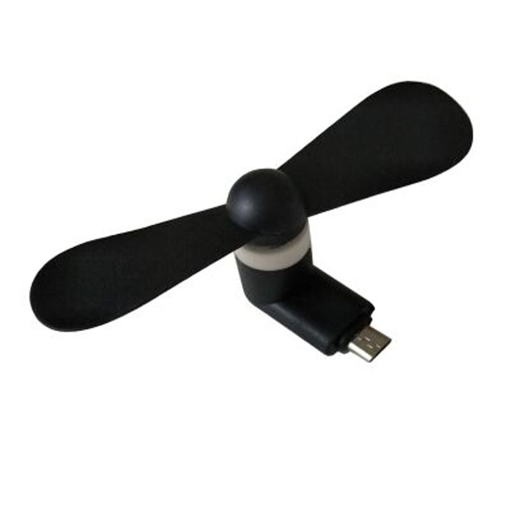Voor Android Draagbare Cool Micro Usb Fan 5V 1W Mobiele Telefoon Usb Fans Lage Stem Voor Android Mobiele telefoon Usb Voeding