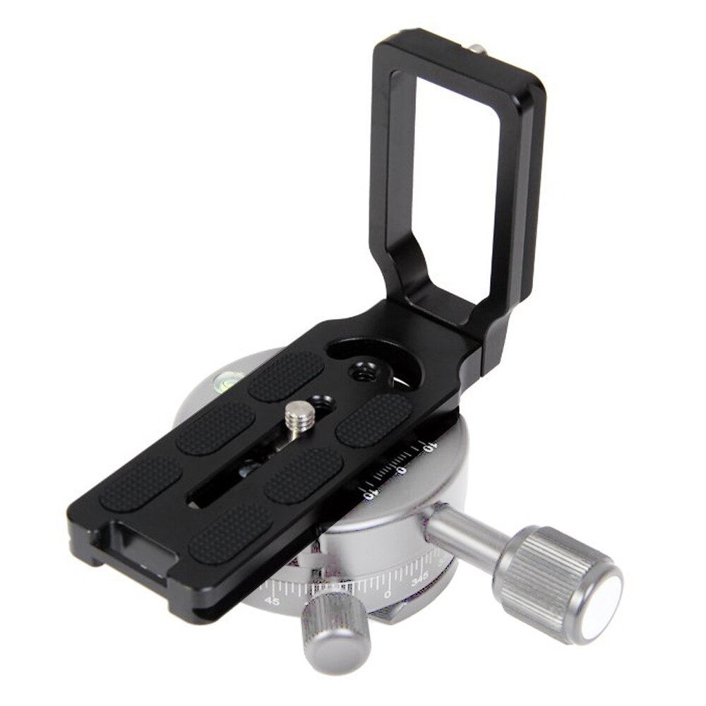 EDT-Universale MPU100 Rilascio Rapido L Piatto di Staffa per la Macchina Fotografica Benro Arca Swiss (nero)