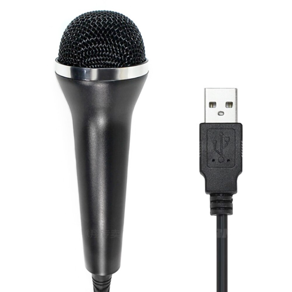 3M/10FT USB Wired Microphone High Performance Karaoke MIC for Nintend Switch PS4 XBOX360 PC