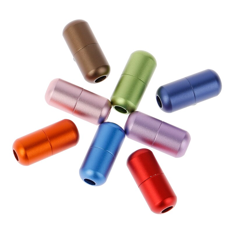 10pcs/lot Shoes Accessories Lazy Shoe Laces Buckle Shoelace Tips Replacement Head Shoestrings Round Flat Anchor Shoelaces