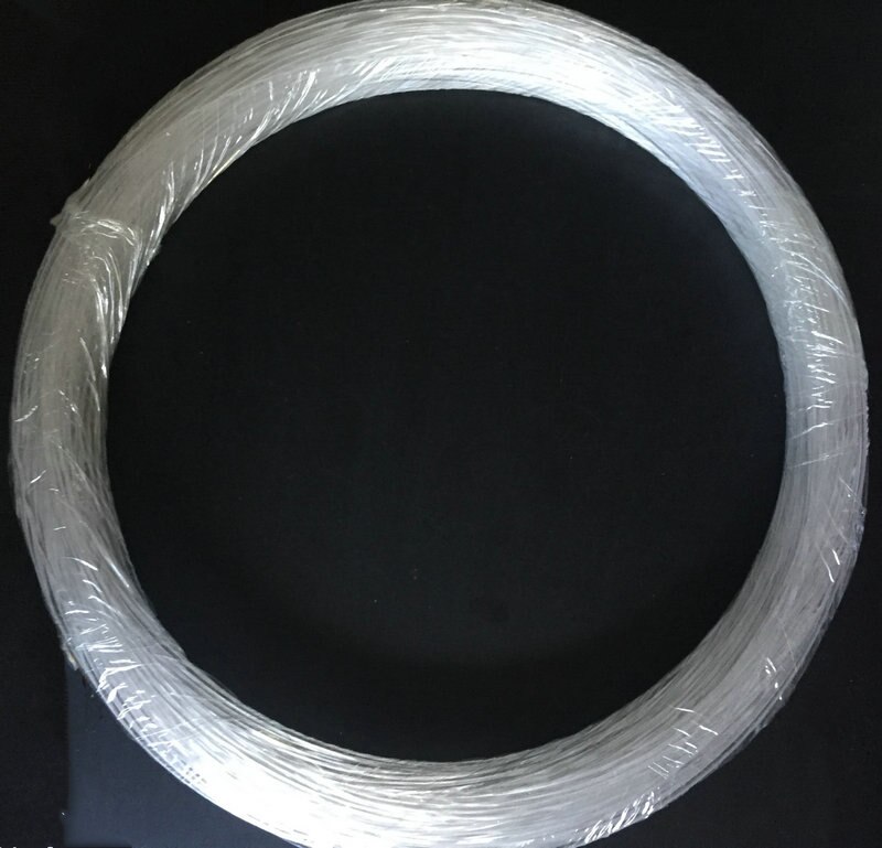 1.0mm( d) pmma plastfiberkabel 100m/ ruller f/ledet lys motor sjåfør stjerne taklampe bar diy himmel deco-slutt gløde