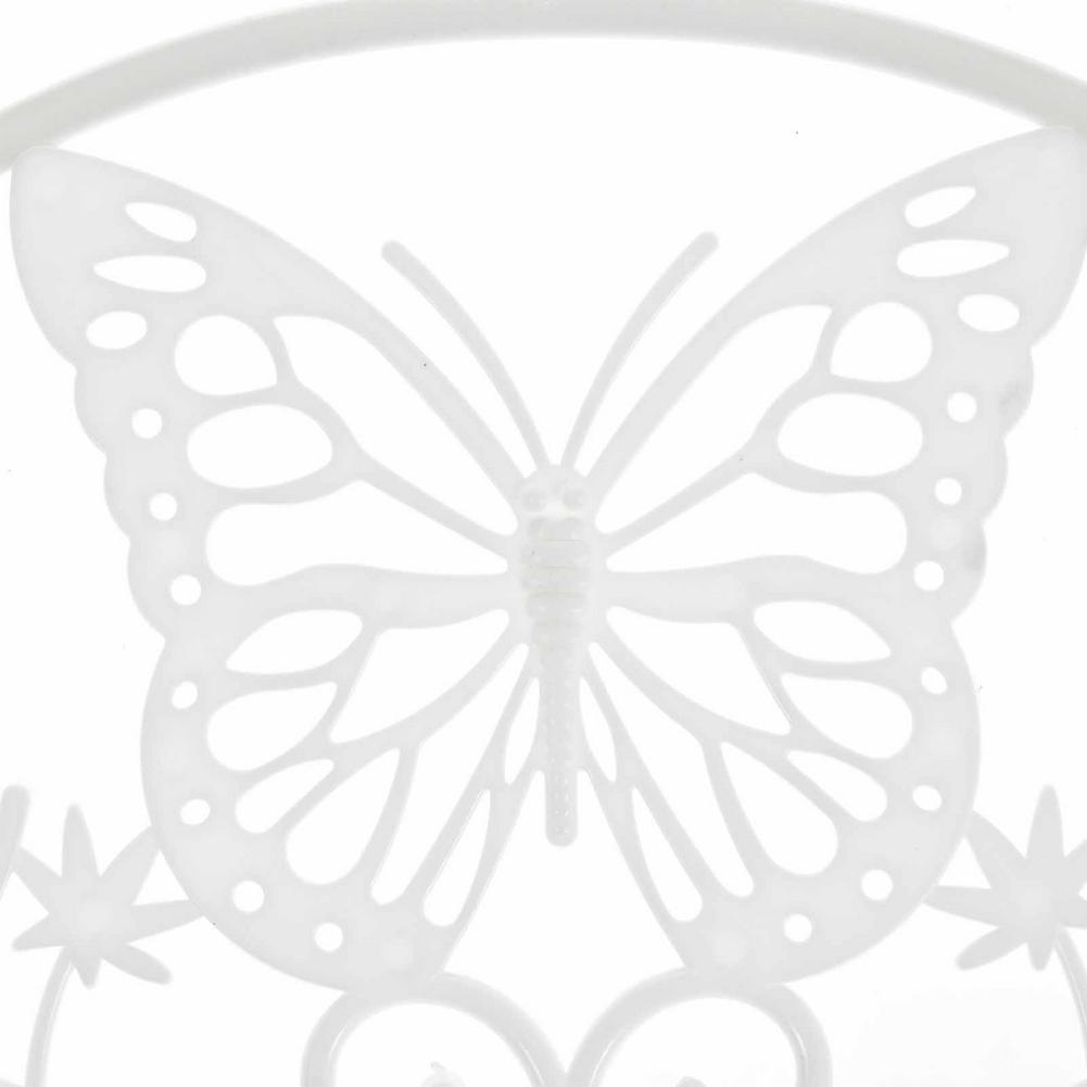 8PCS Picket Plastic Fence Outdoor Garden Indoor Courtyard Border Edge Small Fence Garden Patio Yard Wedding Decoration