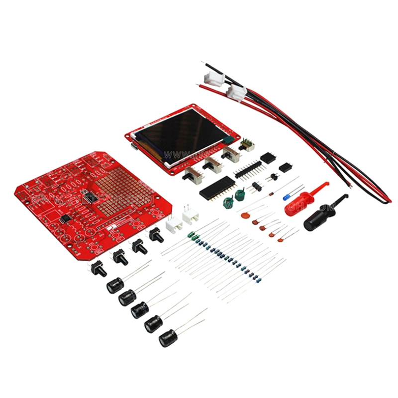 DSO138Mini Digitale Oszilloskop Bausatz DIY Lernen Tasche-Größe DSO138 Aktualisierung: dunkel grau