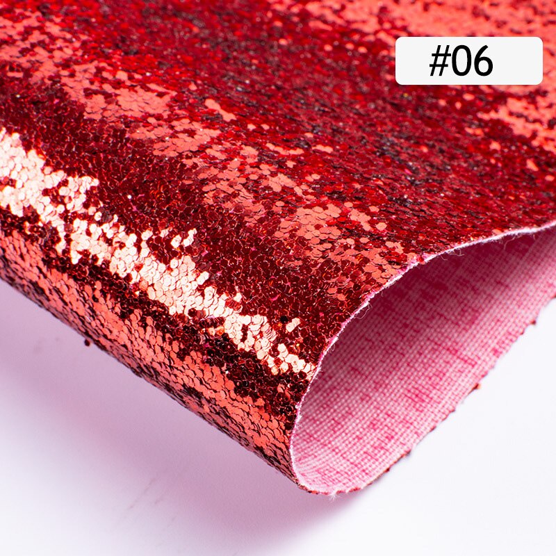 50cm*138cm pailletten glitter imitatieleer stoffen diy handgemaakte naai kleding accessoires benodigdheden: 4