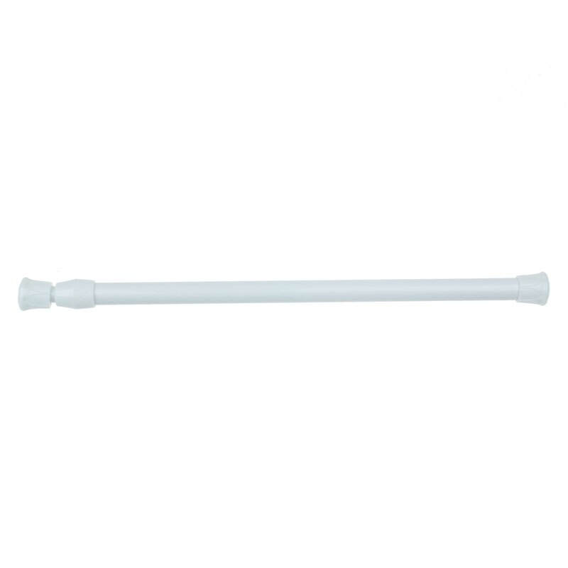 Justerbara 30-50cm runda dusch/garderob gardin hängande stavar voile utdragbara pinnar hushåll teleskopisk stolpehängare  #25