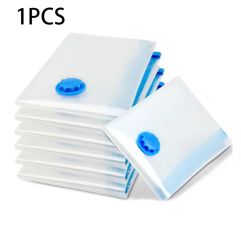 Folding Vacuum Seal Storage Bags Wardrobe Organizer Space Saving Bags for Clothes Pillow Bedding Blanket Packaging Storager Bags: XXL / black